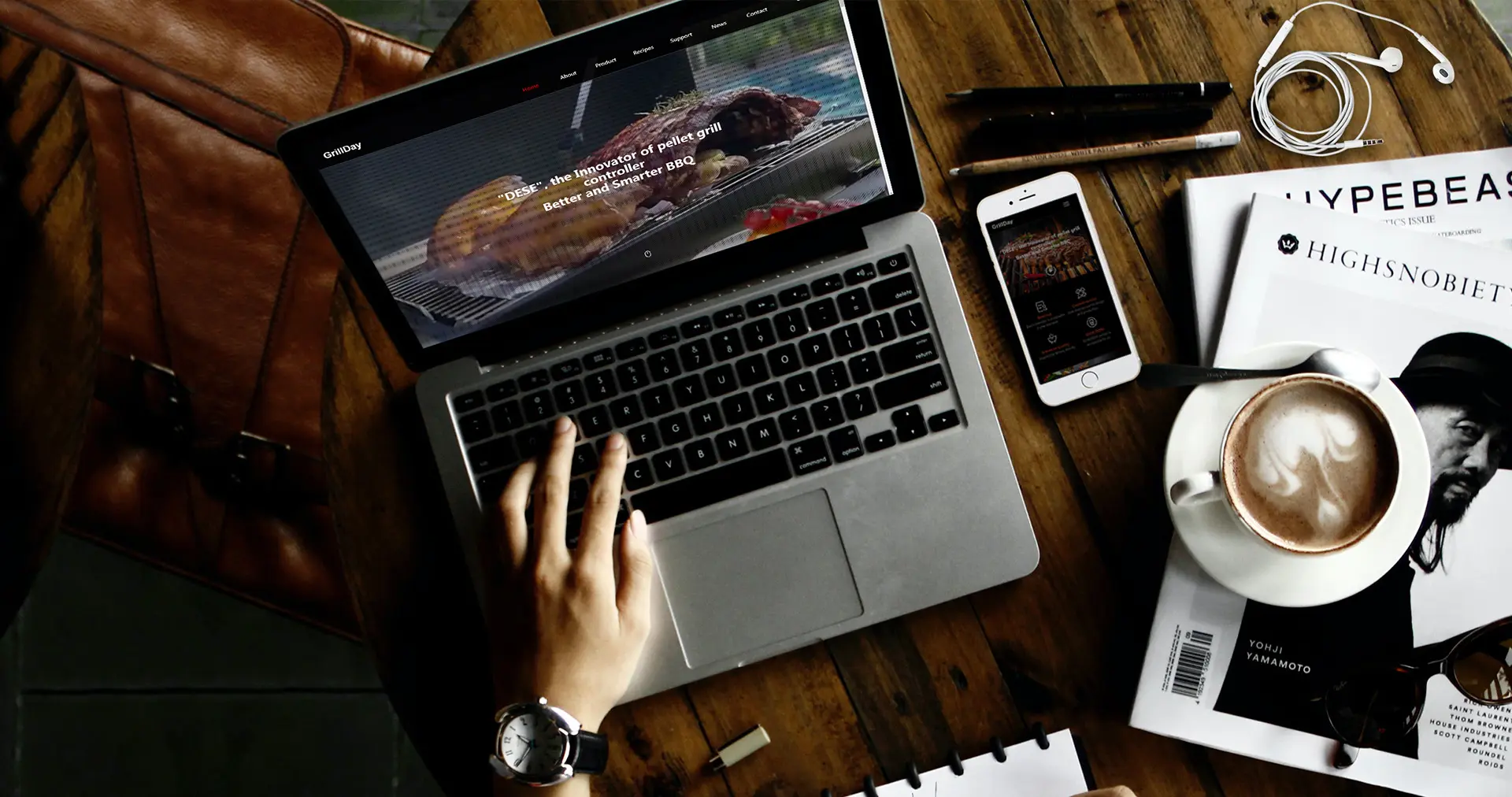 烟熏烧烤炉中英文外贸